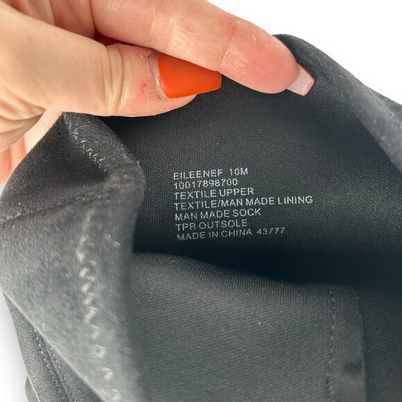 NEW Wild Pair Eileene Pointed Toe Block Heel Over The Knee Boots Size 10 Black - Picture 8 of 8